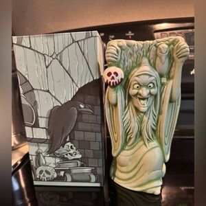 Disney World 2025 Trader Sam’s Grog Grotto Snow White Witch Evil Queen Tiki Mug